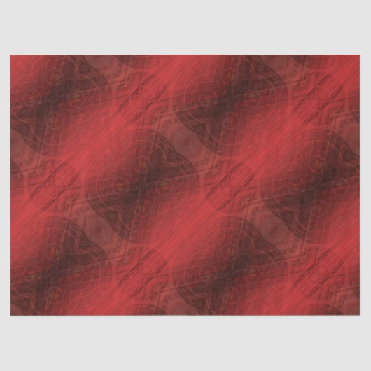 承諾 | 赤い瞑想メダリオン 薄葉紙 (正面)