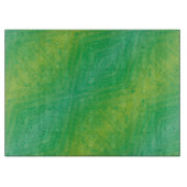 承諾 | 黄緑青絞り カッティングボード (正面)