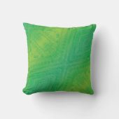 承諾 | 黄緑青絞り クッション (正面)