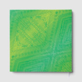 承諾 | 黄緑青絞り ゲストブック (裏面)