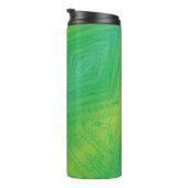 承諾 | 黄緑青絞り タンブラー (回転右)