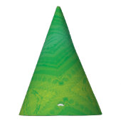 承諾 | 黄緑青絞り パーティーハット (右)