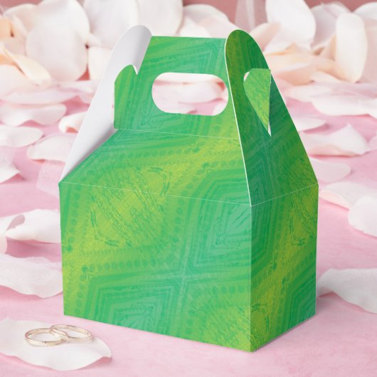 承諾 | 黄緑青絞り フェイバーボックス (ウェディング)