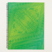 承諾 | 黄緑青絞り プランナー手帳 (正面)