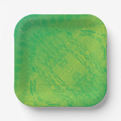 承諾 | 黄緑青絞り ペーパープレート (正面)