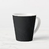 承諾 | Dark Bohoテクスチャ カフェラテマグ (右アングル)