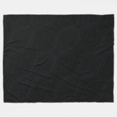 承諾 | Dark Bohoテクスチャ フリースブランケット (正面(横))