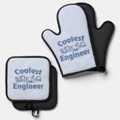 技クール術 鍋つかみ&鍋敷きセット (正面/裏面)