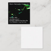 技クール車の術士 スクエア名刺 (正面/裏面)