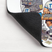 技術おもしろいサポート漫画 マウスパッド (コーナー)