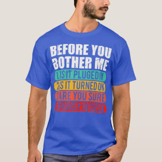 技術おもしろい技術サポート技術ギフト情報 Tシャツ