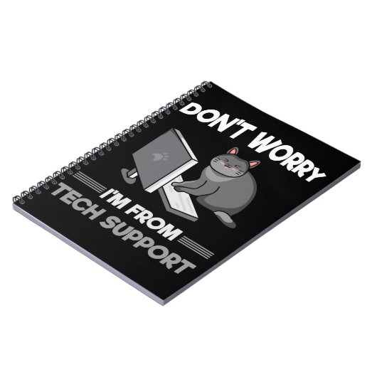 技術おもしろい支援猫好き計算機科学 ノートブック (左側)