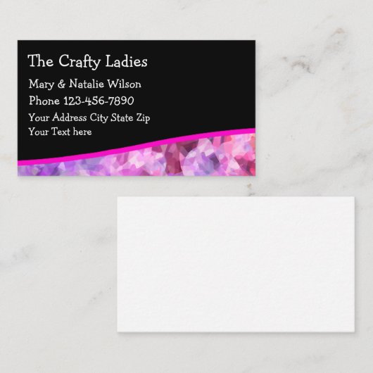 技術および趣味 名刺 (正面/裏面)