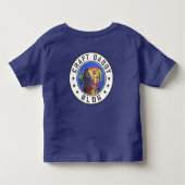 技術のお父さんのブログのロゴの幼児のティー、ロイヤルブルー トドラーTシャツ (裏面)