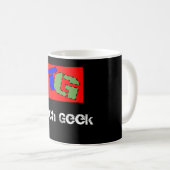 技術のギークのマグ コーヒーマグカップ (正面右)