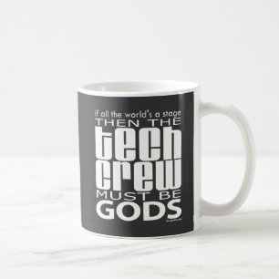 技術の乗組員の神 コーヒーマグカップ