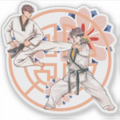技術の極意 - 精密さと武術の敏捷さ シール (正面)