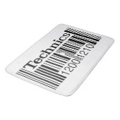 技術の1200年の芸術のカスタムな敷物/バス・マット バスマット (アングル)