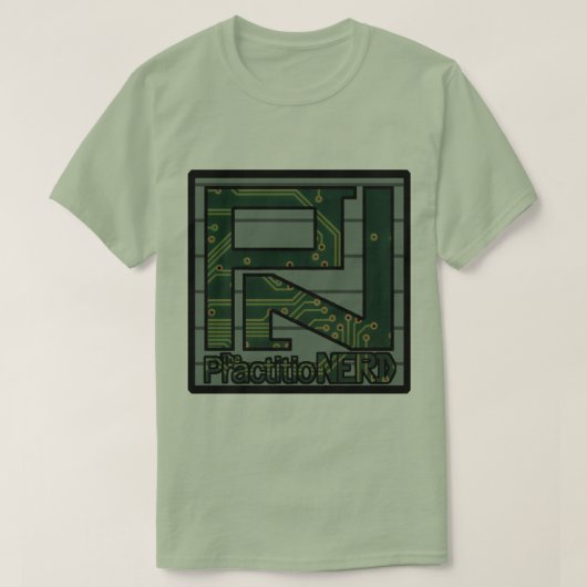 技術のPractitioNERDのTシャツ Tシャツ (デザイン正面)