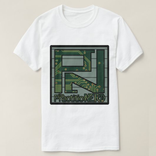 技術のPractitioNERDのTシャツ Tシャツ (デザイン正面)
