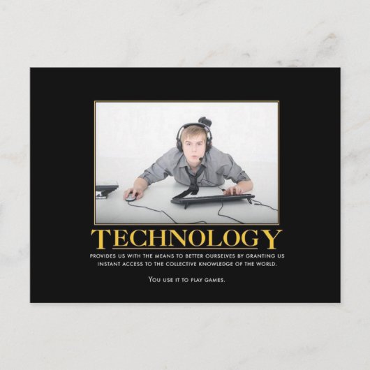 技術はがき ポストカード (正面)