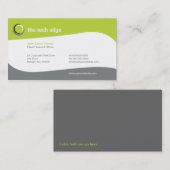 技術は名刺を曲げます 名刺 (正面/裏面)