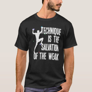 技術は弱者の救い1 Tシャツ