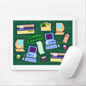 技術は素晴らしおもしろいレトロアイテムアート マウスパッド (マウス)