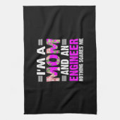 技術を母と技術者に任せる キッチンタオル (縦)