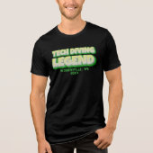 技術カスタムドライバーの場所の名前 トライブレンドＴシャツ (正面)