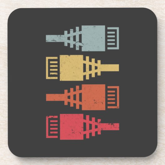 技術ギークネットワークエンジニアLANパーティー コースター (正面)