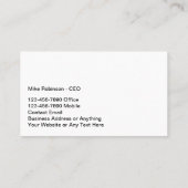 技術クールテーマ名刺 名刺 (裏面)