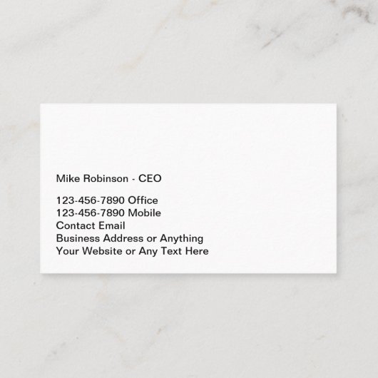 技術クールテーマ名刺 名刺 (裏面)