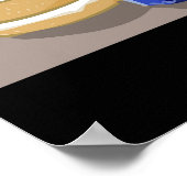 技術サポート"あなたは愚か間抜けな、男！" ポスター (角)