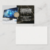 技術サポート | コンピューター | コールセンター 名刺 (正面/裏面)