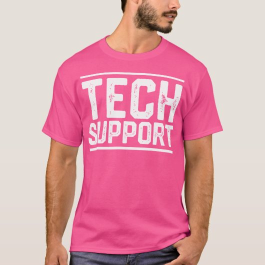 技術サポート Tシャツ (正面)