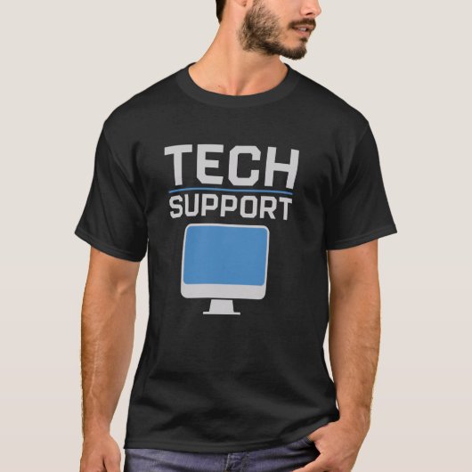 技術サポート Tシャツ (正面)