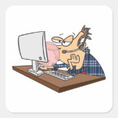 技術サポー吹トのバブル スクエアシール (正面)