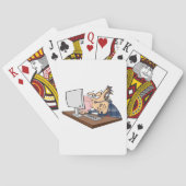 技術サポー吹トのバブル トランプ (裏面)