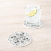 技術スケッチ計画ホワイトデザイン コースター (側面)