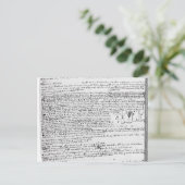 技術スケッチ ポストカード (スタンド正面)