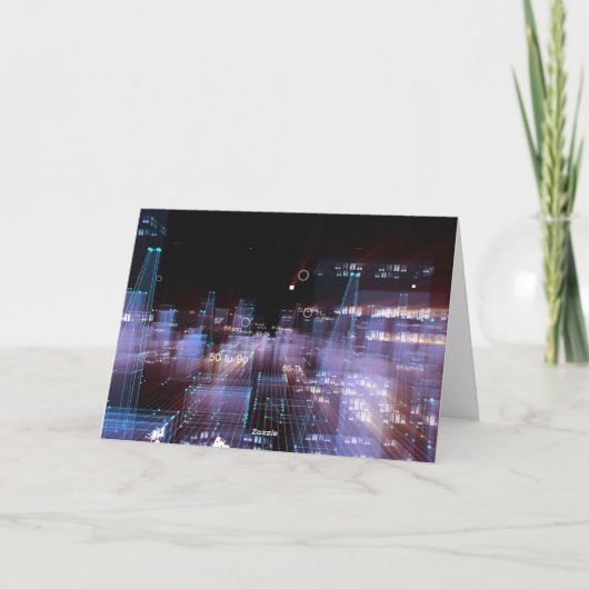 技術デジタル都市  招待状 (裏面)