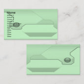 技術ビジネスカード 名刺 (正面/裏面)