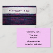 技術ビジネス 名刺 (正面/裏面)