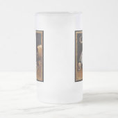 技術ビールヤギのマグ: Zymology フロストグラスビールジョッキ (中央)