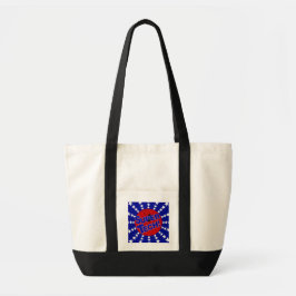 技術ボタすごいンPATRIOTIC .PNG トートバッグ
