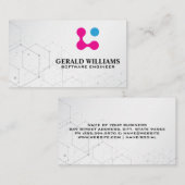 技術モダンロゴ 予約カード (正面/裏面)