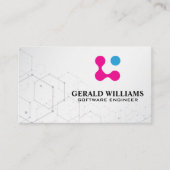 技術モダンロゴ 予約カード (正面)