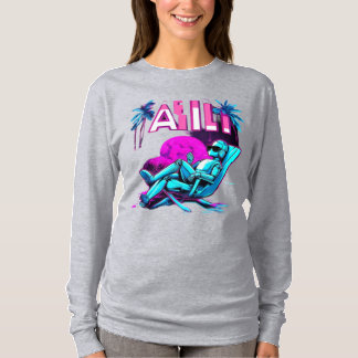 技術リラックス」 Tシャツ