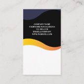 技術ロゴ |ウェーブデザイン 名刺 (裏面)